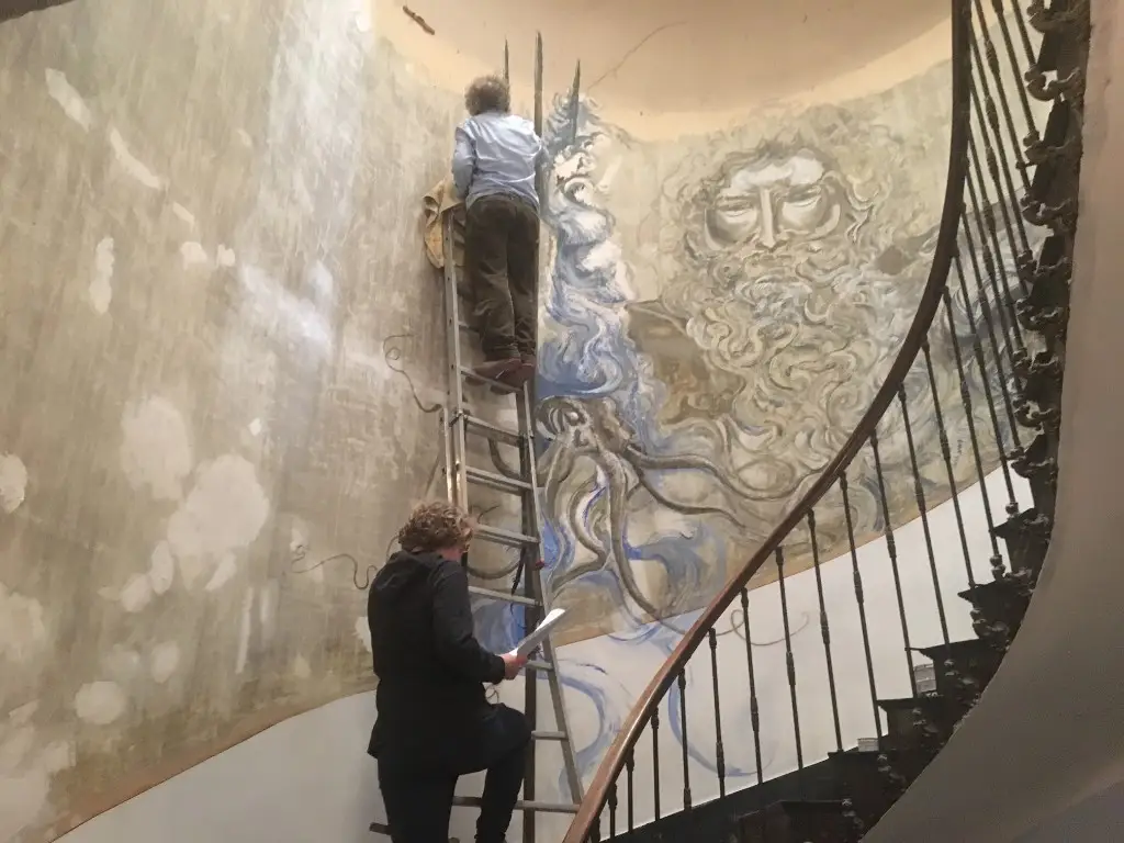 Richard Hamel Cooke — Murals